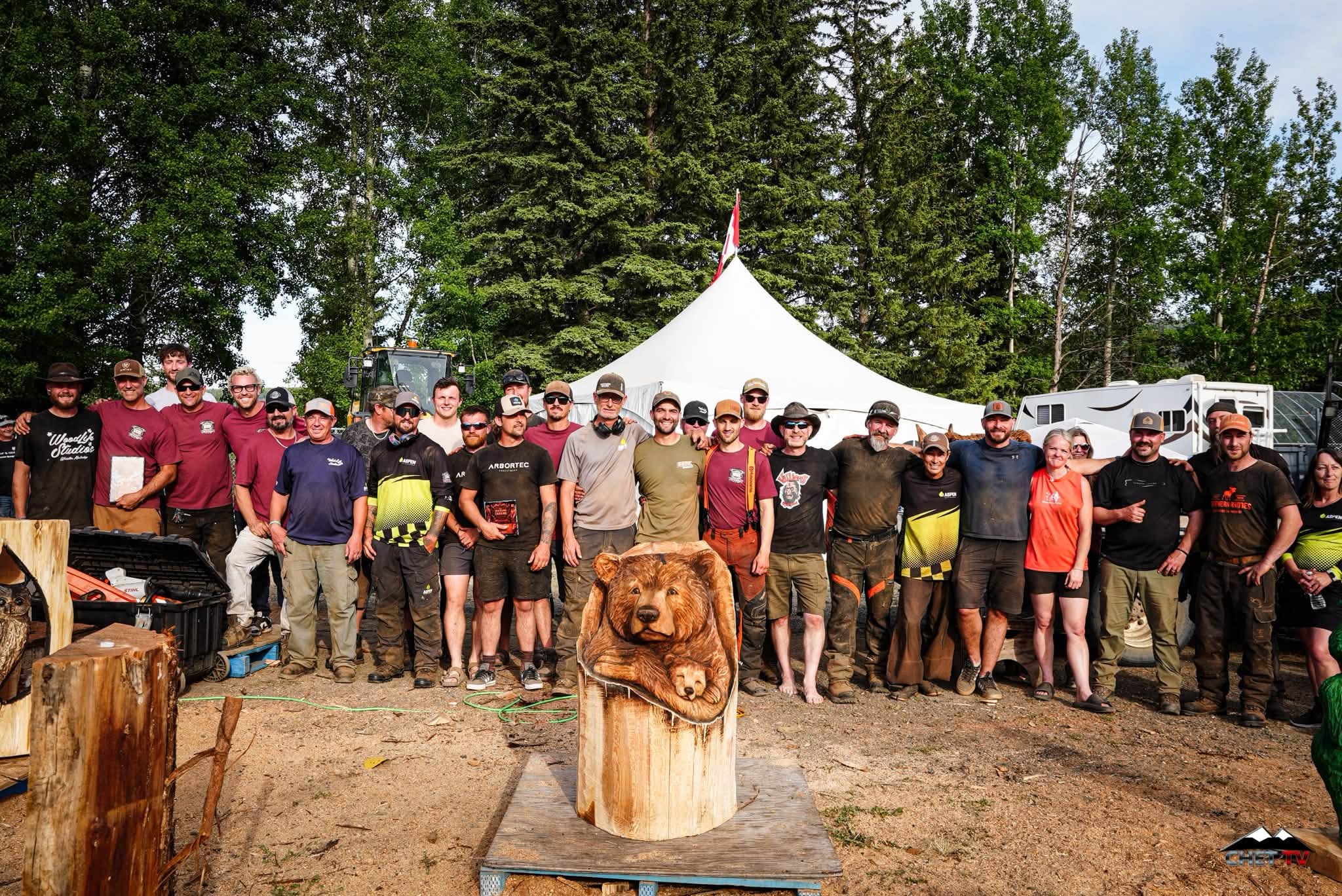 CHET TV - Chetwynd's 20th International Chainsaw Carving